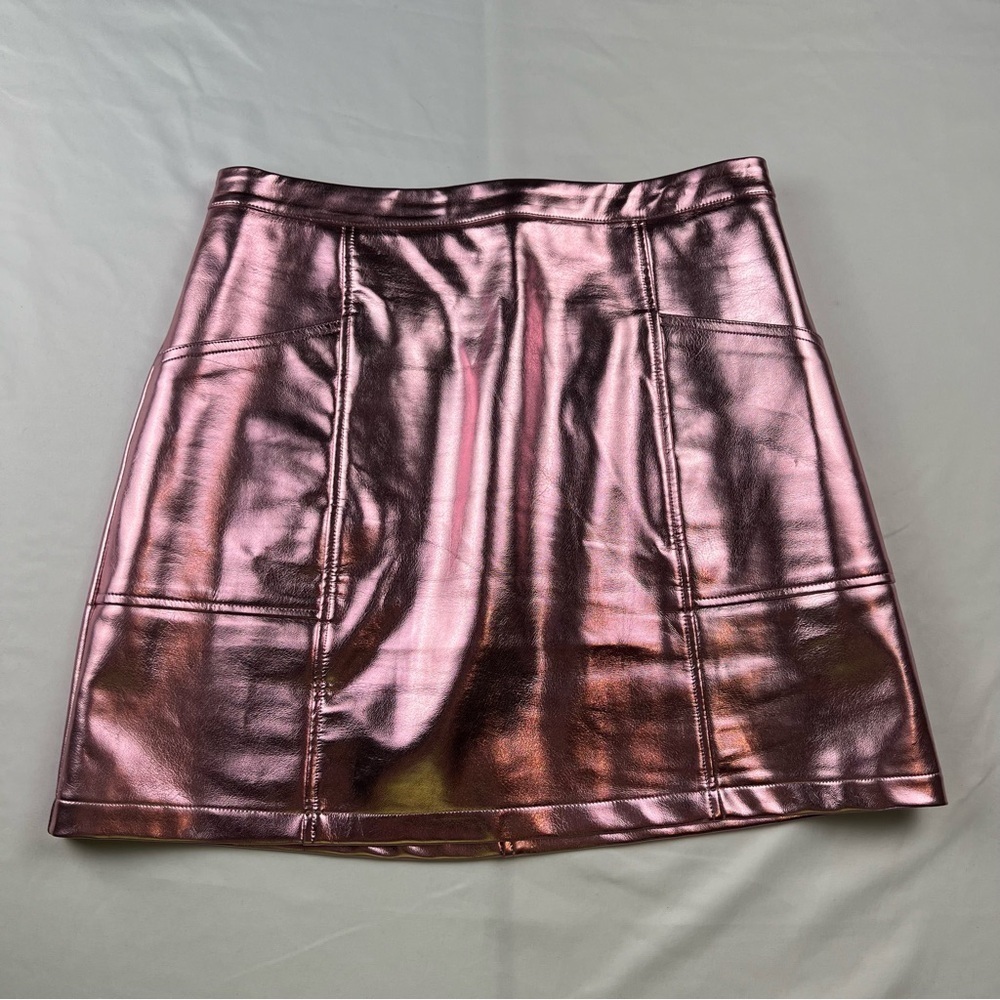 Art Class - Girl’s Metallic Skirt - Pink - XXL - Miniskirt